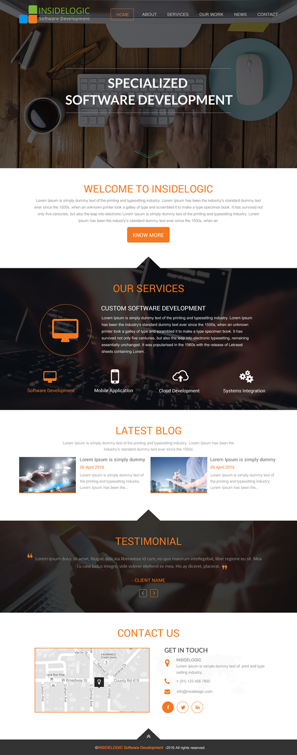 Web Design by rightway for Insidelogic | Design #11406941
