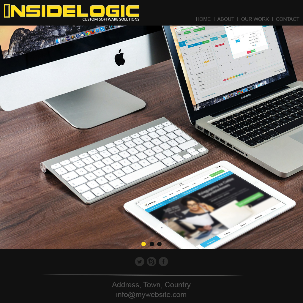 Web Design by egor.gile for Insidelogic | Design #11402661