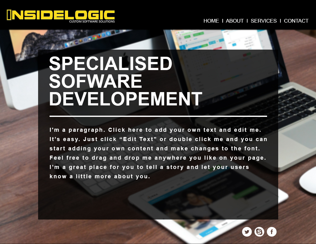 Web Design by egor.gile for Insidelogic | Design #11402784