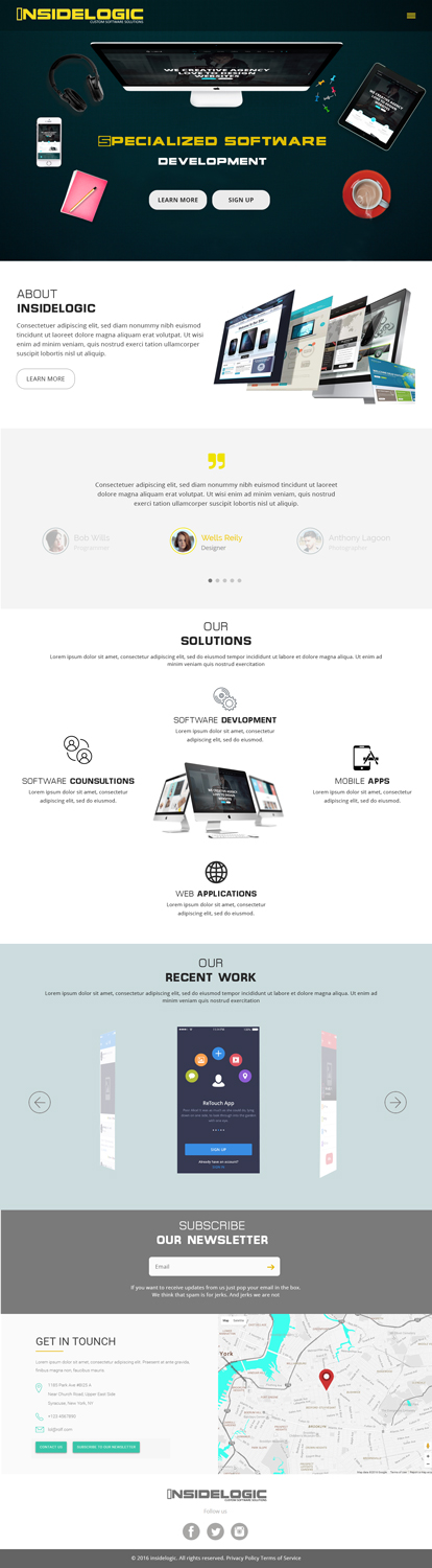 Web Design by Xclusive Designers for Insidelogic | Design #11406803