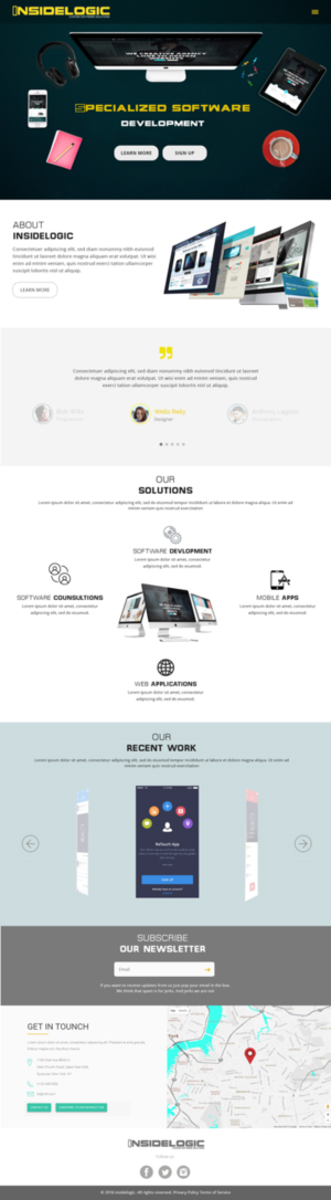 Web Design by Xclusive Designers for Insidelogic | Design: #11406803