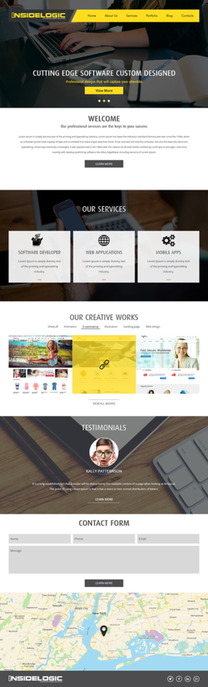 Web Design by Xclusive Designers for Insidelogic | Design: #11411664