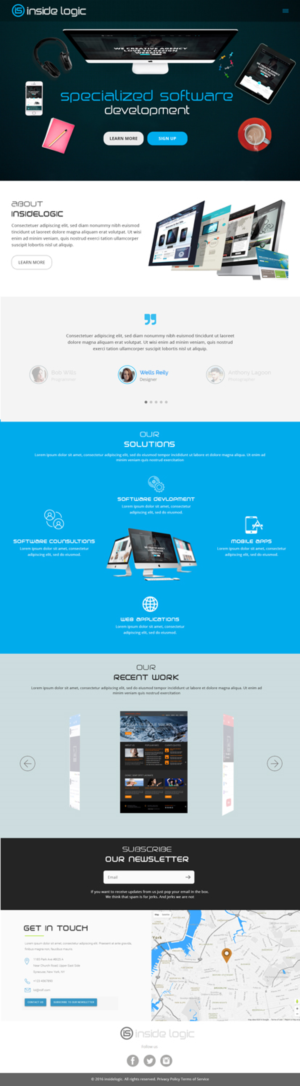 Web Design by Xclusive Designer for Insidelogic | Design #11412792