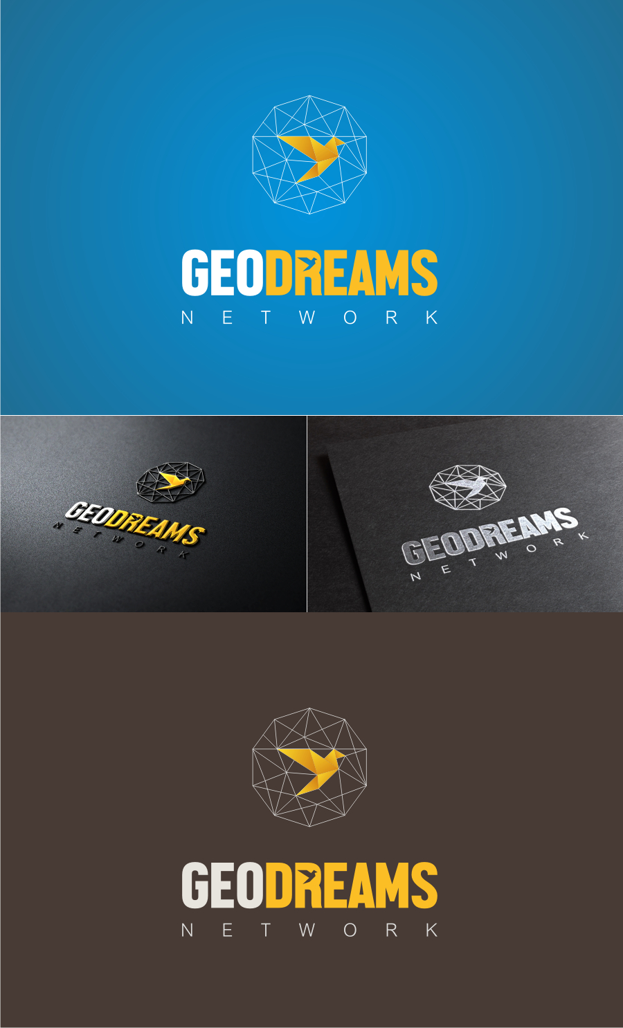 Logo Design by Alex_Yaroshenko for geodreams network private limited | Design: #11499500