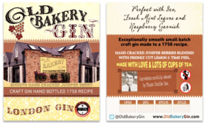 Design Étiquette par UrbainFX pour Old Bakery Gin | Design : #11484723