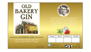 Etikett-Design von PB für Old Bakery Gin | Design: #11442937