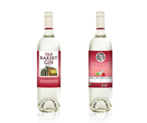 Etikett-Design von PB für Old Bakery Gin | Design: #11442938