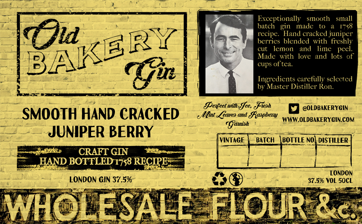 Diseño de Etiqueta por ndonahue1010 para Old Bakery Gin | Diseño #11484429