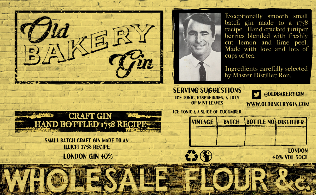 Design Étiquette par ndonahue1010 pour Old Bakery Gin | Design #11576281