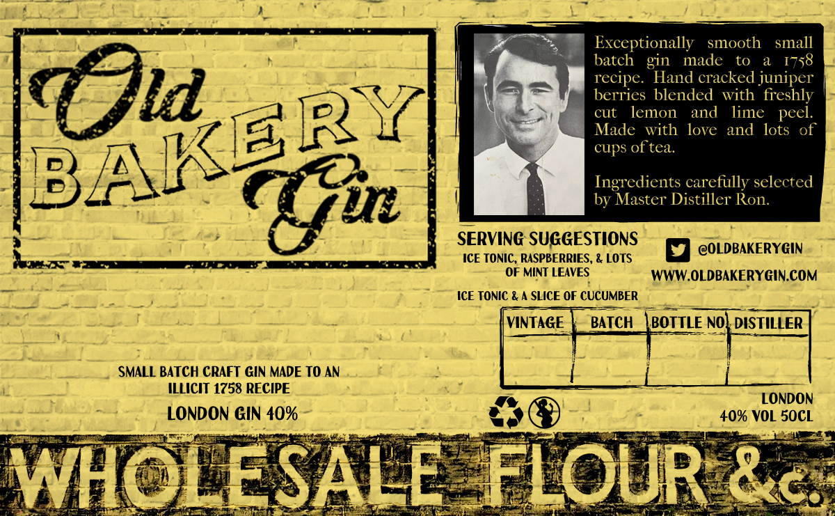 Etikett-Design von ndonahue1010 für Old Bakery Gin | Design #11615555
