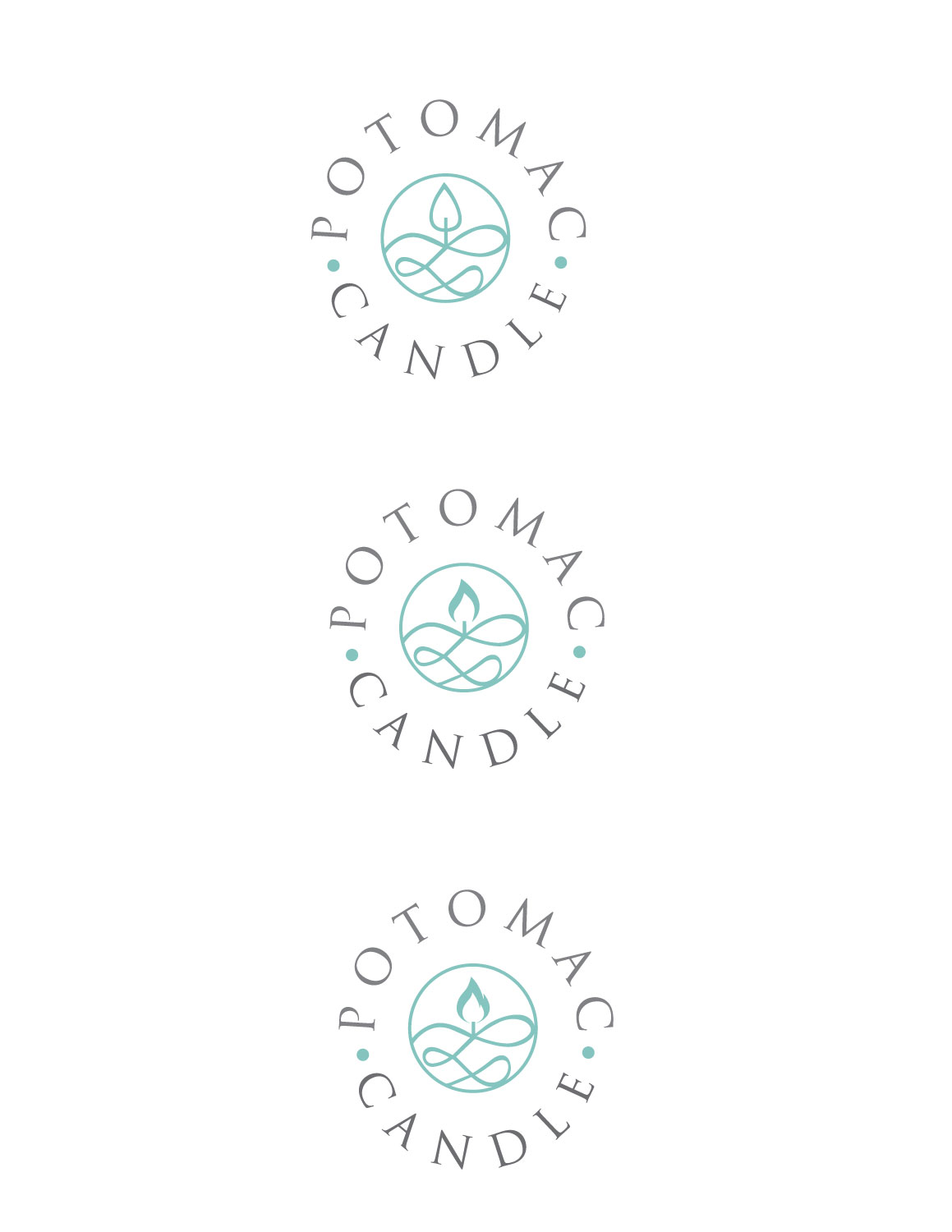 Logo Design by el. for Potomac Candle | Design #11428245