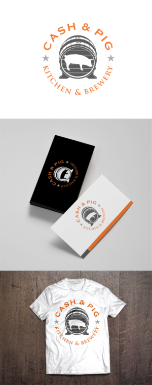Logo Design by Renen for cask & pig | Design: #11406207
