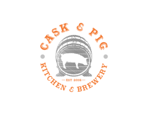 Logo Design by Renen for cask & pig | Design: #11408070