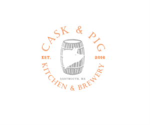 Logo Design by Renen for cask & pig | Design: #11408481