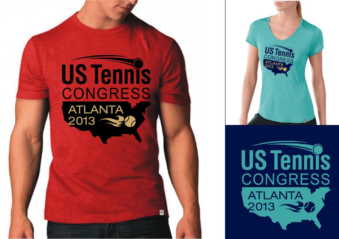 T-shirt Design by cakalie for US Tennis Congress | Design #2335380