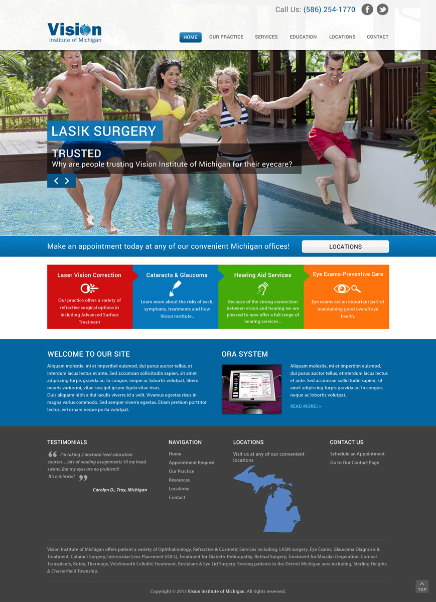 Web Design by Atom for Prompt Internet Solutions, LLC | Design #2344582