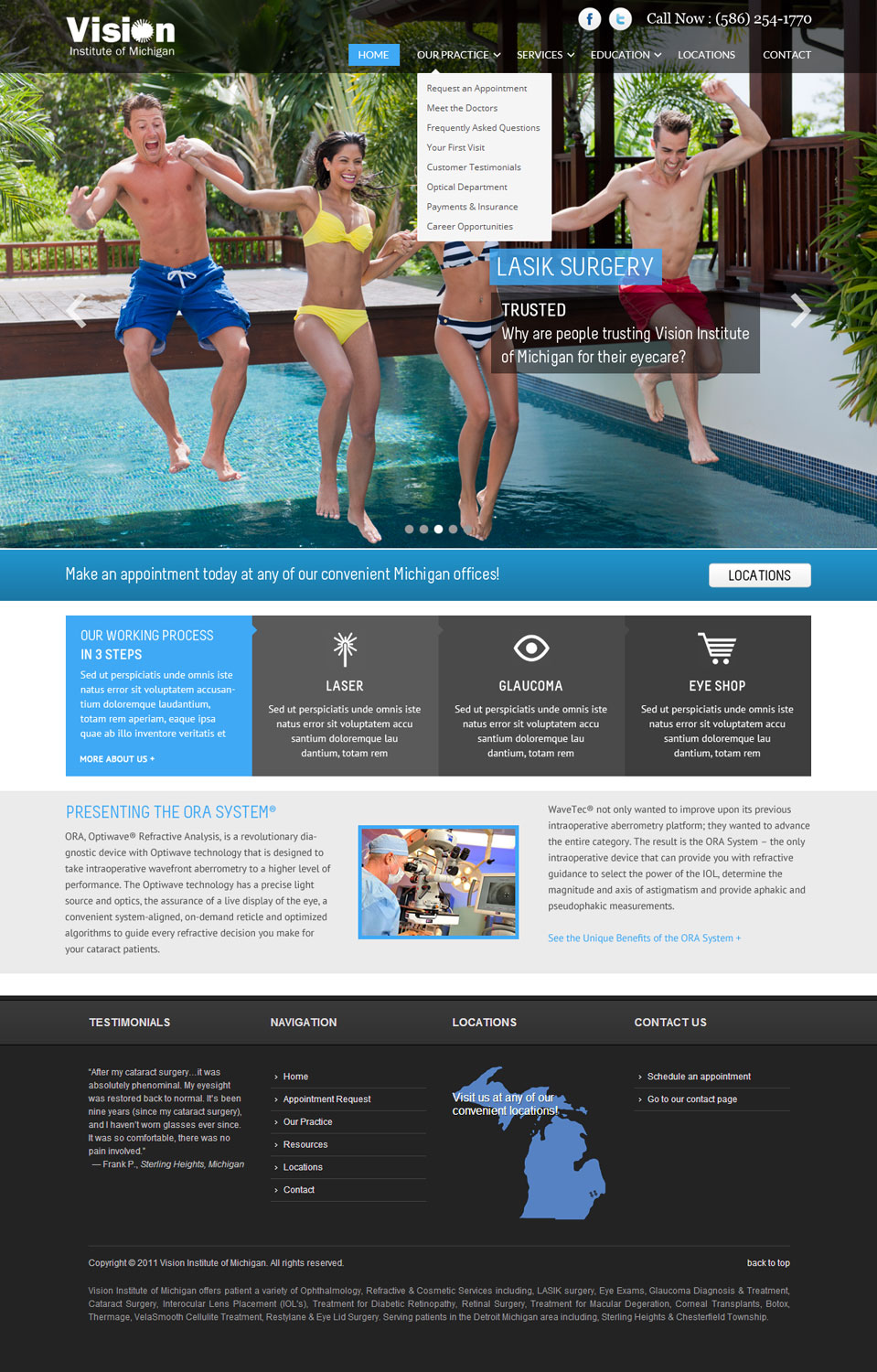 Web Design by Sanjib Ghosh for Prompt Internet Solutions, LLC | Design #2352158