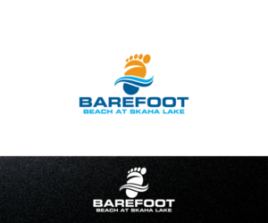BAREFOOT BEACH AT SKAHA LAKE | Logo-Design von logonumberone