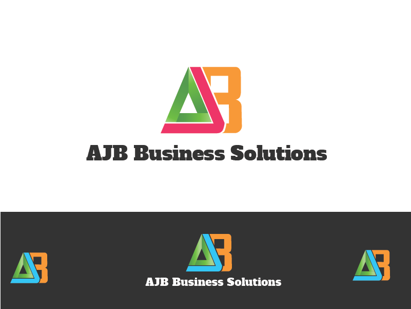 Logo Design by amin7 for AJB BUSINESS SOLUTIONS | Design #2347450