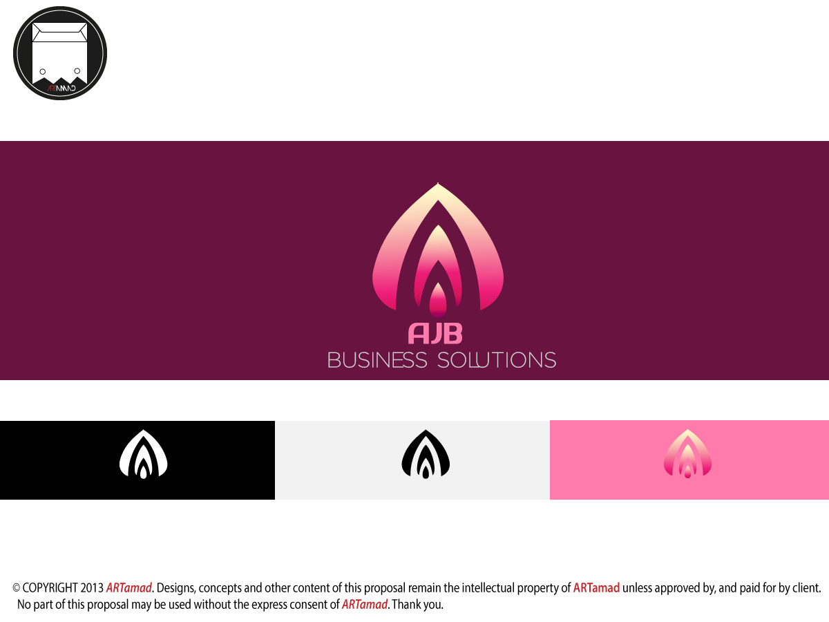 Logo Design by ARTMD for AJB BUSINESS SOLUTIONS | Design #2327443
