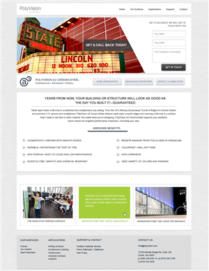 Landing Page Design by Webspot for this project | Design: #2356896