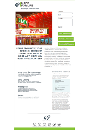 Landing Page Design by Creative Gloria