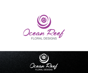 Ocean Reef Floral Designs  | Logo Design by logonumberone