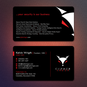 Business Card Design by Dezero for this project | Design: #11431768