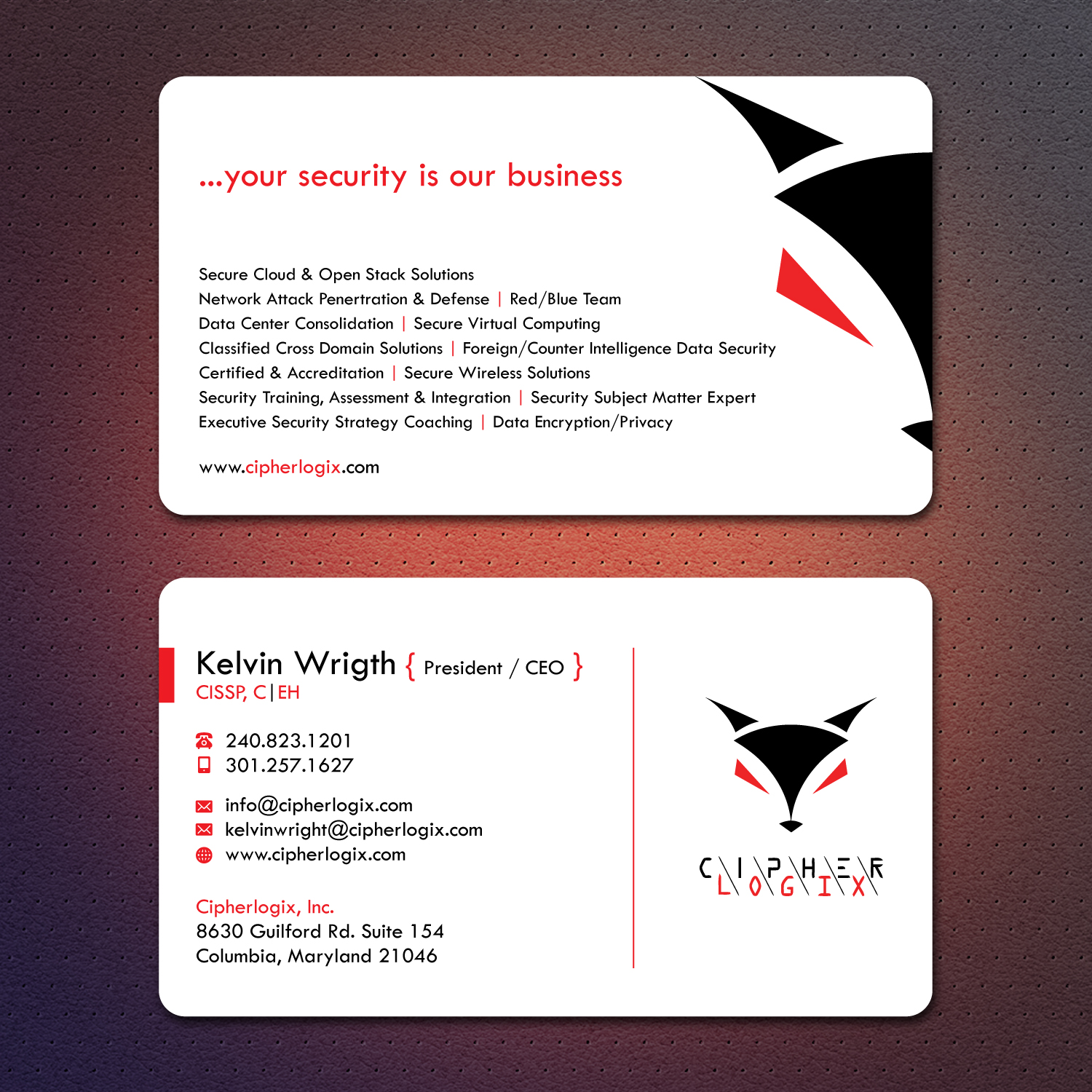 Business Card Design by Dezero for this project | Design #11431769
