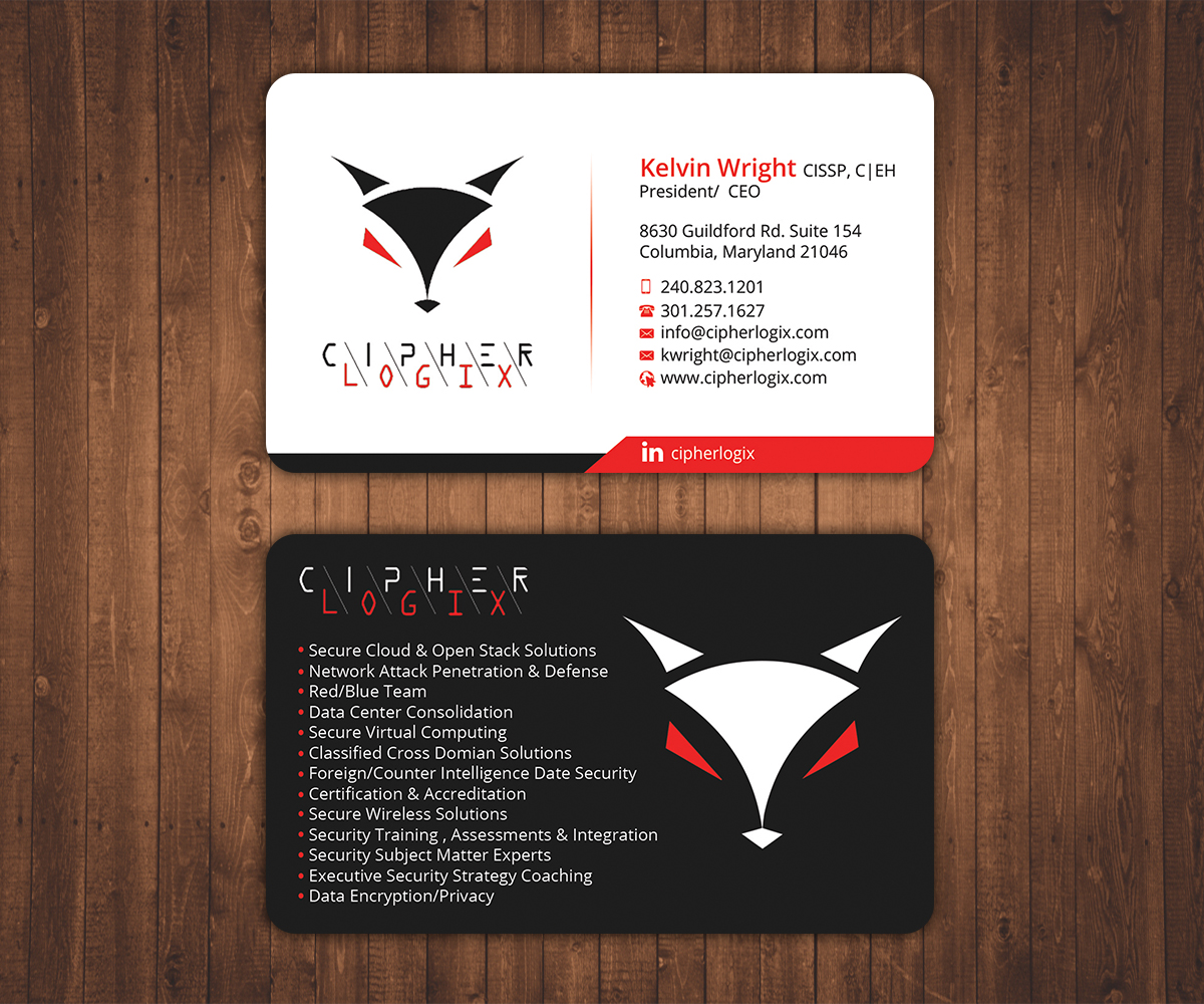 Business Card Design by Stylez Designz for this project | Design #11485431