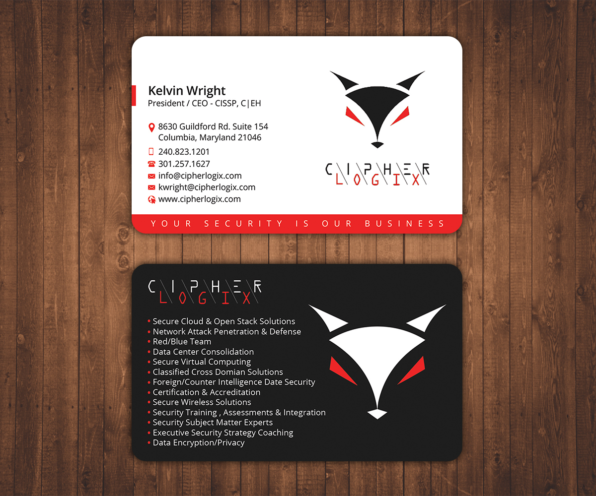 Business Card Design by Stylez Designz for this project | Design #11485432