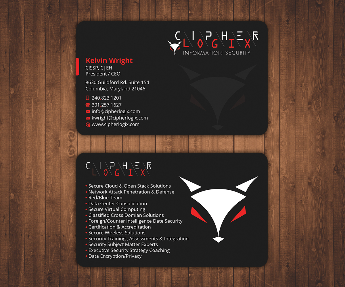Business Card Design by Stylez Designz for this project | Design #11485433