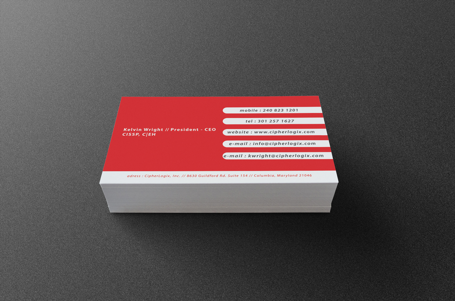 Diseño de Tarjeta de Presentación por mm_man56 para este proyecto | Diseño #11445918