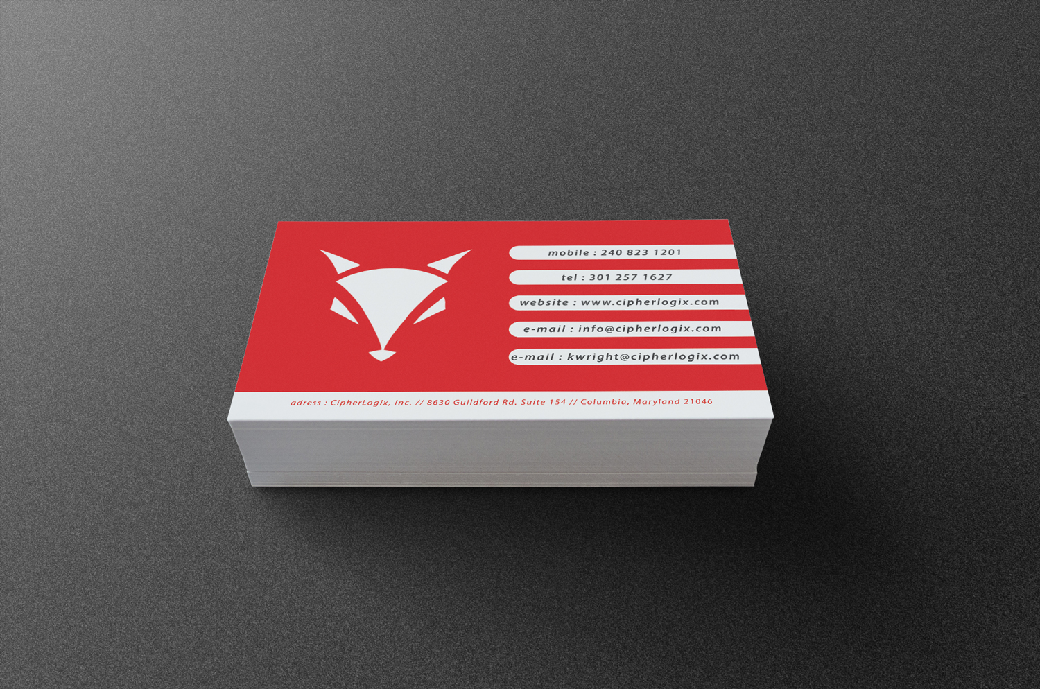 Diseño de Tarjeta de Presentación por mm_man56 para este proyecto | Diseño #11445920