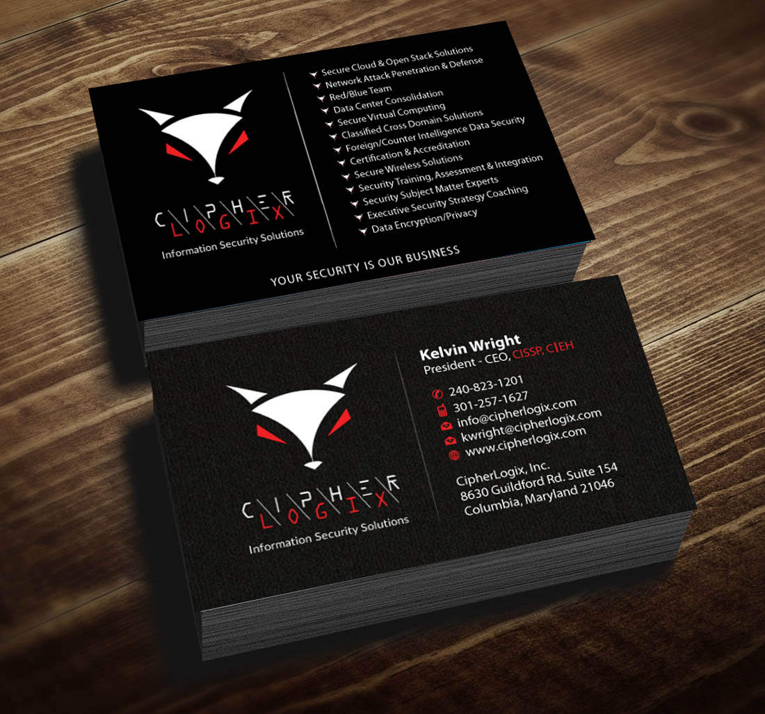 Diseño de Tarjeta de Presentación por Infinitive Technology para este proyecto | Diseño #11429982