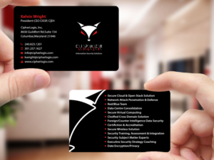 Business Card Design by Creations Box 2015 for this project | Design: #11438183