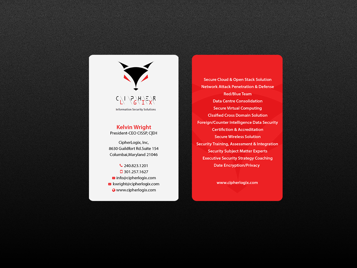 Business Card Design by Creations Box 2015 for this project | Design #11438192