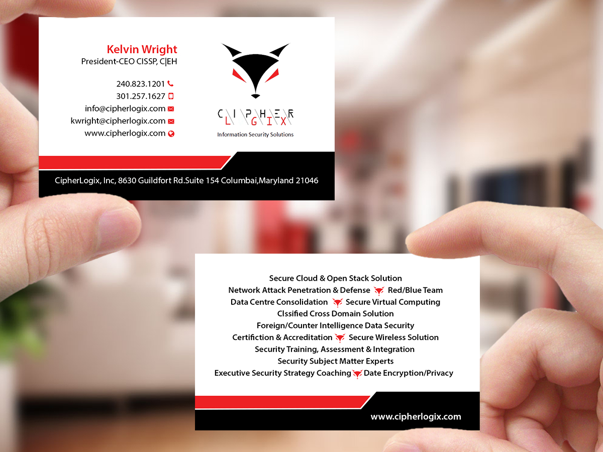 Business Card Design by Creations Box 2015 for this project | Design #11438198