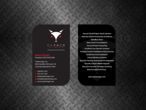Business Card Design by Creations Box 2015 for this project | Design: #11438200