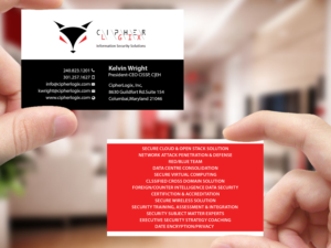 Business Card Design by Creations Box 2015 for this project | Design: #11438211