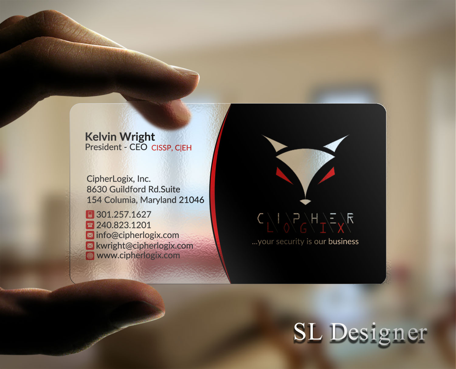 Business Card Design by SL Designer for this project | Design #11409498