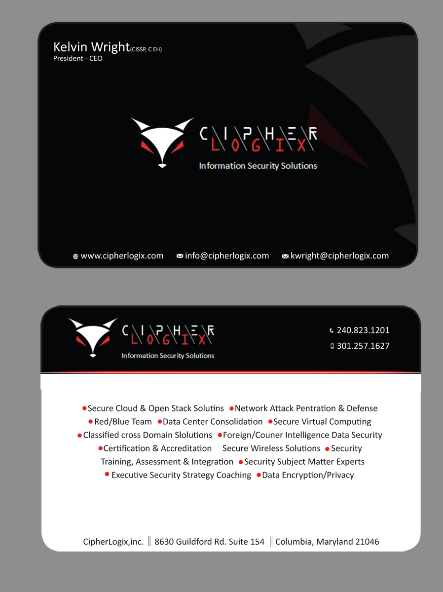 Business Card Design by rkailas for this project | Design #11459876