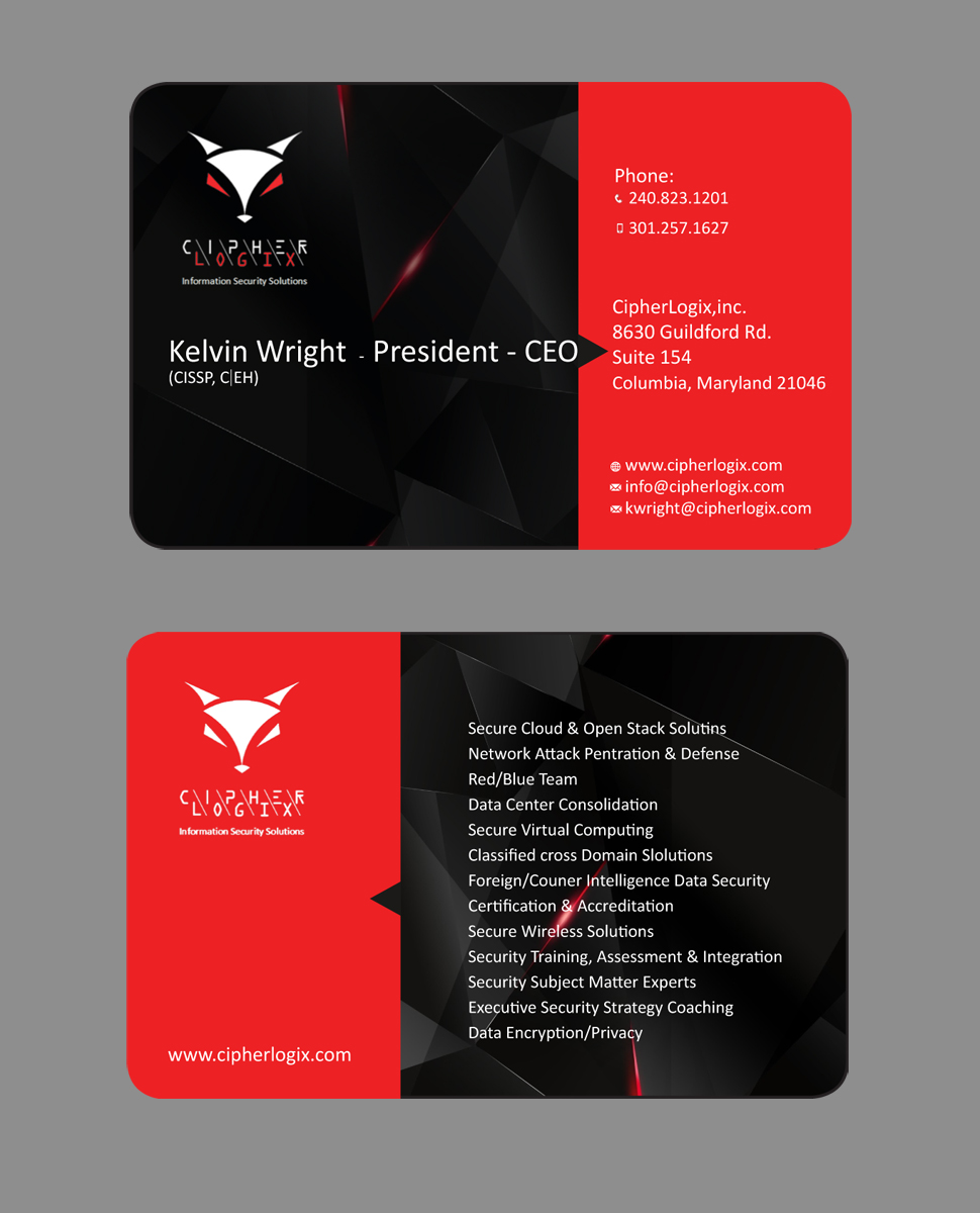 Business Card Design by rkailas for this project | Design #11489234