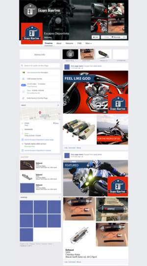 Facebook Design by Abaan