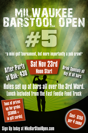 MiniGolfPubCrawl | Poster Design by Neoguy