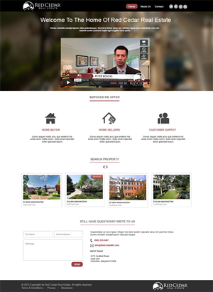 Landing Page Design by Webspot