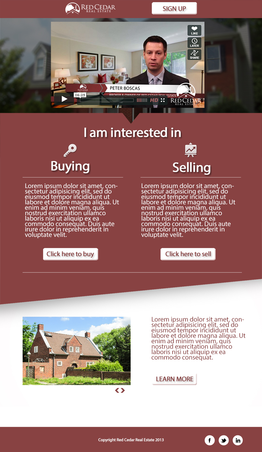 Design de Page d'Accueil par NC-17 pour Countrywide Sports | Design #2341066