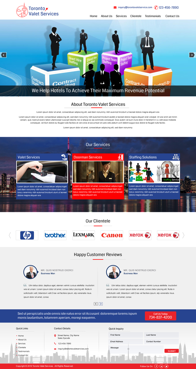 Web Design by HarmiDesigning for JCLICKS | Design #11454176