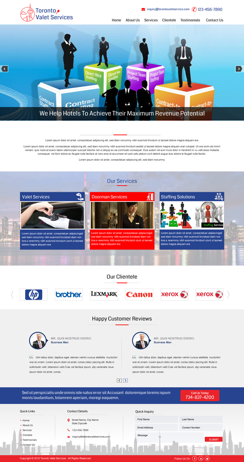 Web Design by HarmiDesigning for JCLICKS | Design #11454177