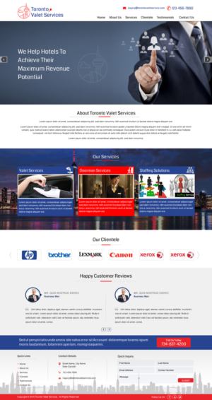 Web Design by harmi_199 for JCLICKS | Design: #11454178